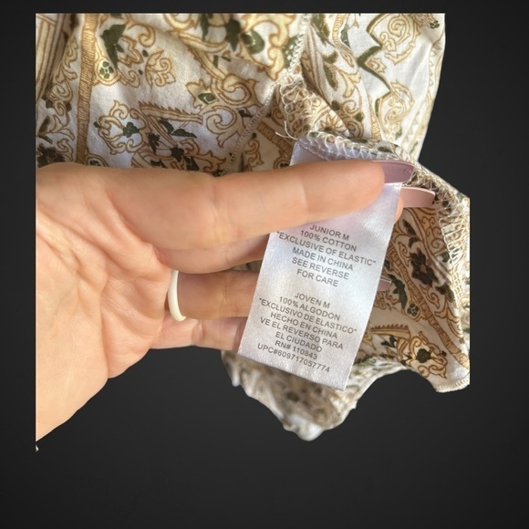 Y2k lei fairy shirred tube top tie top handkerchief hem - Picture 7 of 12